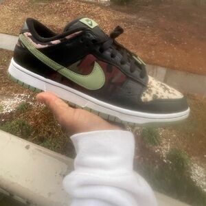 2021 Dunk Low SE 'Black Multi-Camo